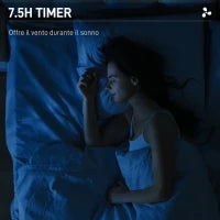 Ventilatore Nebulizzatore con Serbatoio 3L, 3 Modalità e 3 Velocità, 44.5x38.5x120 cm, Bianco e Nero