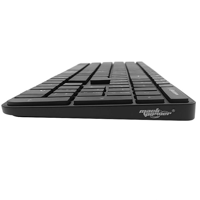 Mach power kit tastiera e mouse wireless full size 1600dpi nero