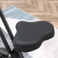 Cyclette Professionale con Resistenza e Altezza Regolabile, in Acciaio e PP, 41x86x112 cm, Nera