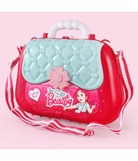 Valigetta Beauty Specchio Giocattolo Bambini 17 Accessori Bellezza Con Tracolla         