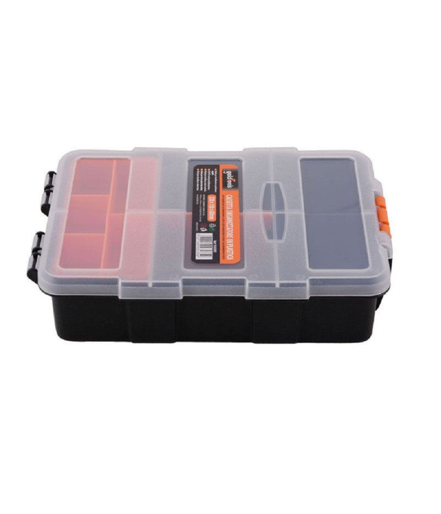 Valigetta Cassetta Porta Attrezzi E Minuteria Organizer 220x155x60mm 9 Scomparti         