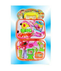 Valigetta Dottore Con Accessori Forbici Stetoscopio Giocattolo Gioco Bambina         