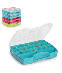 Valigetta Milleusi Mercury Scomparti 25,5x21x4 Cm In Plastica 11663 Vari Colori         