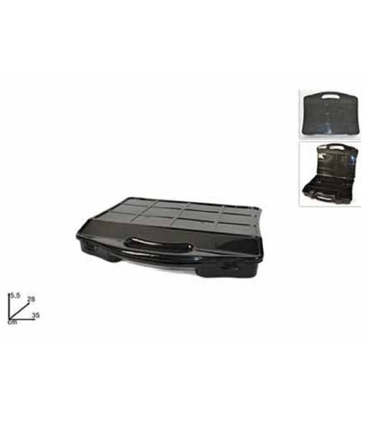 Valigetta Portaminuterie 10 Scomparti In Plastica Multiuso Organizer Attrezzi         