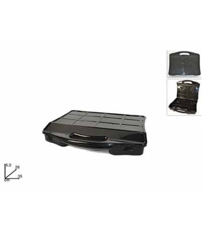 Valigetta Portaminuterie 10 Scomparti In Plastica Multiuso Organizer Attrezzi         