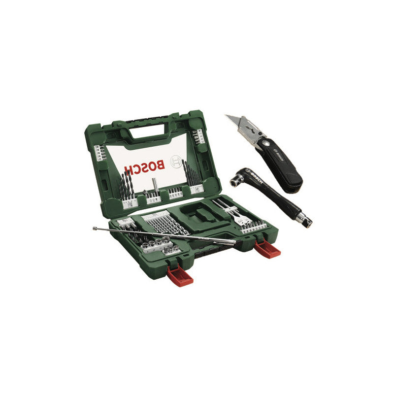 Valigetta V-Line 68 pz punte, bit, bussole e accessori completi - Bosch