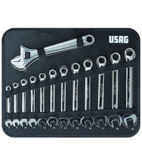 Valigia Con Set Kit Assortimento Utensili X Manutenzione Usag 002 Jm 183 Pezzi         