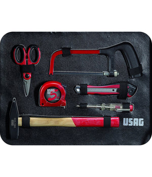 Valigia Con Set Kit Assortimento Utensili X Manutenzione Usag 002 Jm 183 Pezzi         