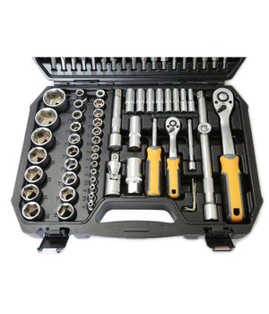 Valigia Set Chiavi A Bussola 110 Pz 1/2" 1/4" Chiavi A Cricchetto Reversibili         