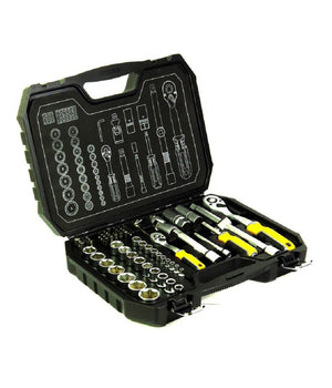 Valigia Set Chiavi A Bussola 73 Pezzi 1/2" 1/4" Chiavi A Cricchetto Reversibili         