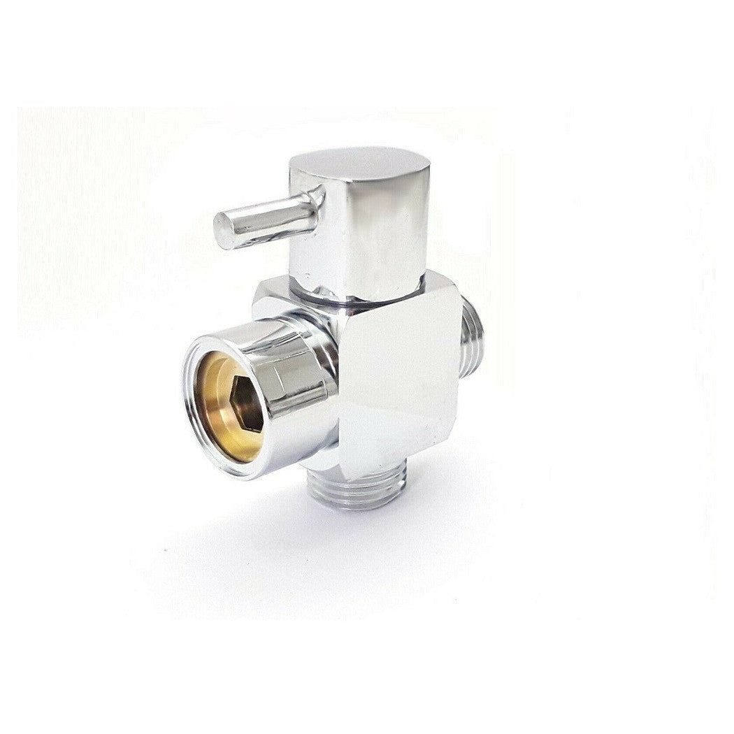 Trade Shop - Valvola Deviatrice Deviatore 3 Vie Rubinetto Ricambio Doccia 1/2" 3/4" Art.79353 -