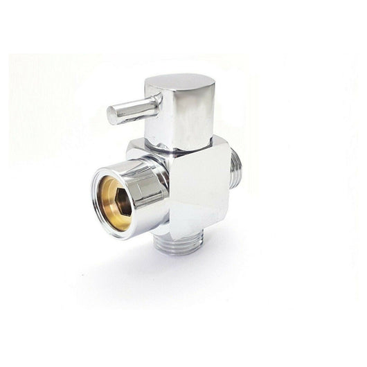 Trade Shop - Valvola Deviatrice Deviatore 3 Vie Rubinetto Ricambio Doccia 1/2" 3/4" Art.79353 -