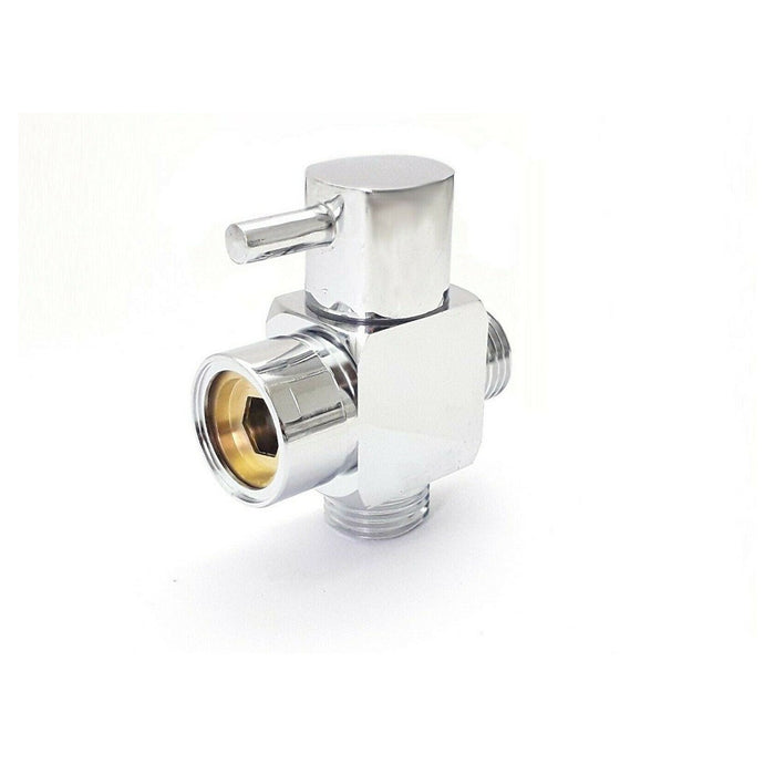 Trade Shop - Valvola Deviatrice Deviatore 3 Vie Rubinetto Ricambio Doccia 1/2" 3/4" Art.79353 -