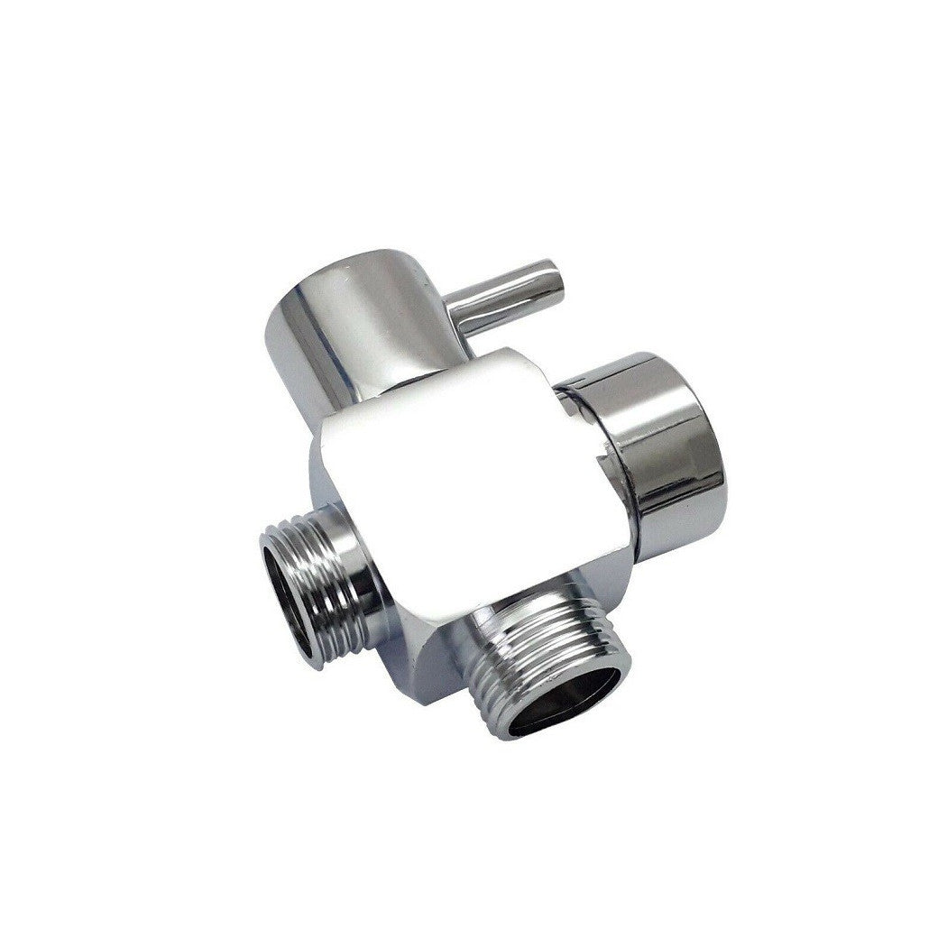 Trade Shop - Valvola Deviatrice Deviatore 3 Vie Rubinetto Ricambio Doccia 1/2" 3/4" Art.79353 -