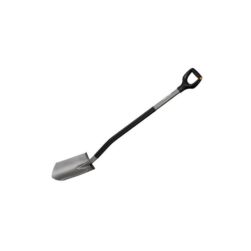Vanga a punta Ergonomic 125 cm per terreni duri e sassosi con manico inclinato – Fiskars