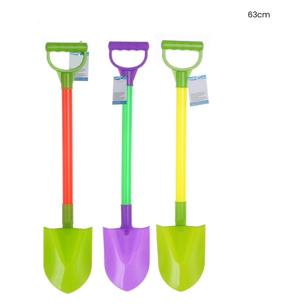 Trade Shop - Vanga Pala Mare Spiaggia 63cm Paletta Per Sabbia Giocattolo Per Bambini Colorata 618561 -