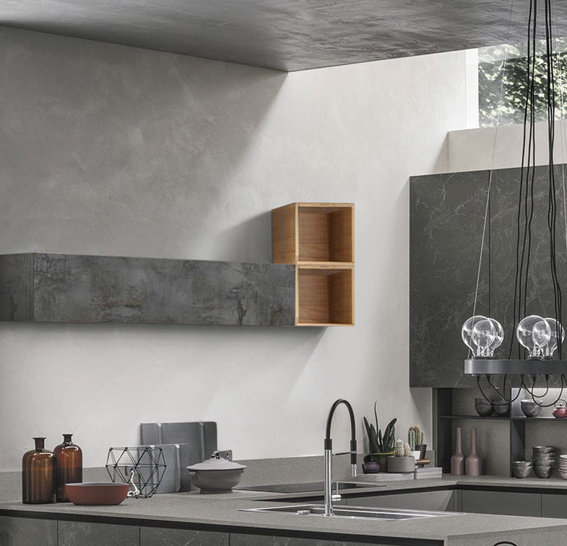 Vano a giorno per cucina, Noce stelvio, ZLCINFCUVNS