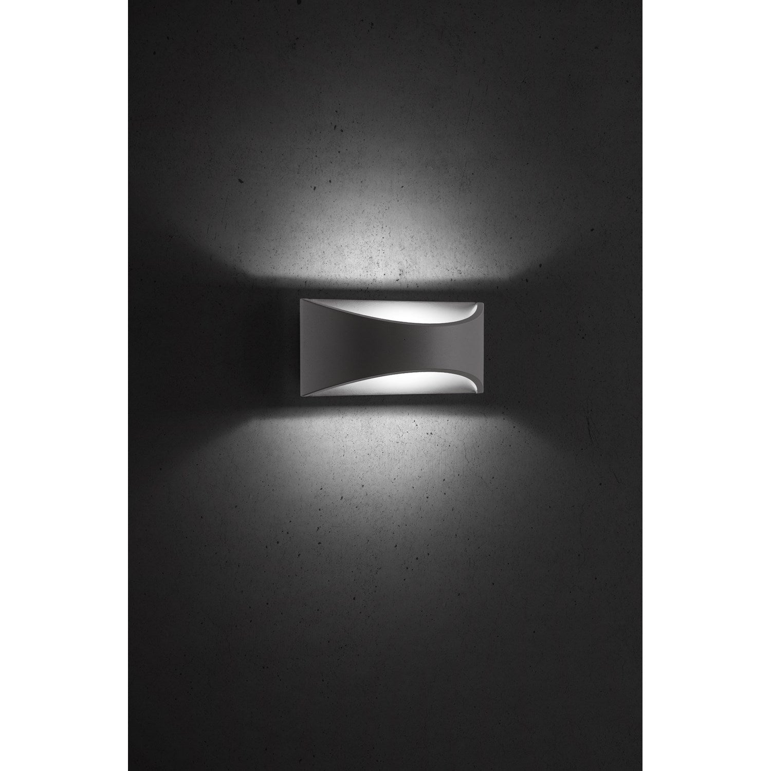 Applique da parete ad illuminazione indiretta colore bianco mod. Maiorca