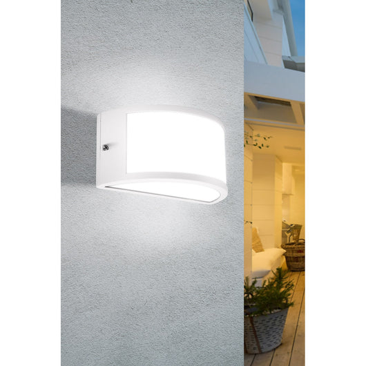 Applique led da parete colore bianco mod. SEGOVIA110B