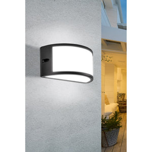 Applique led da parete colore antracite mod. SEGOVIA110G