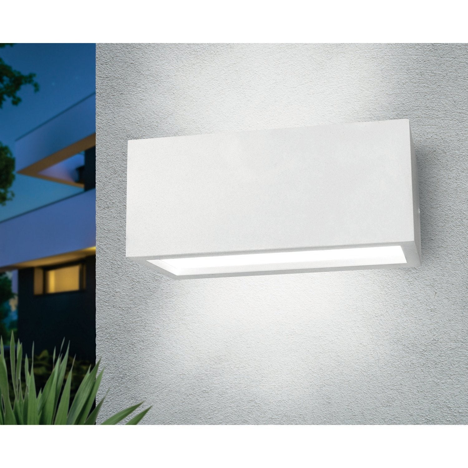 Applique led da parete colore bianco mod. Vigo 1