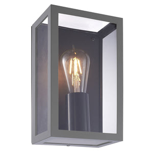 Lanterna da parete colore antracite mod. Leon