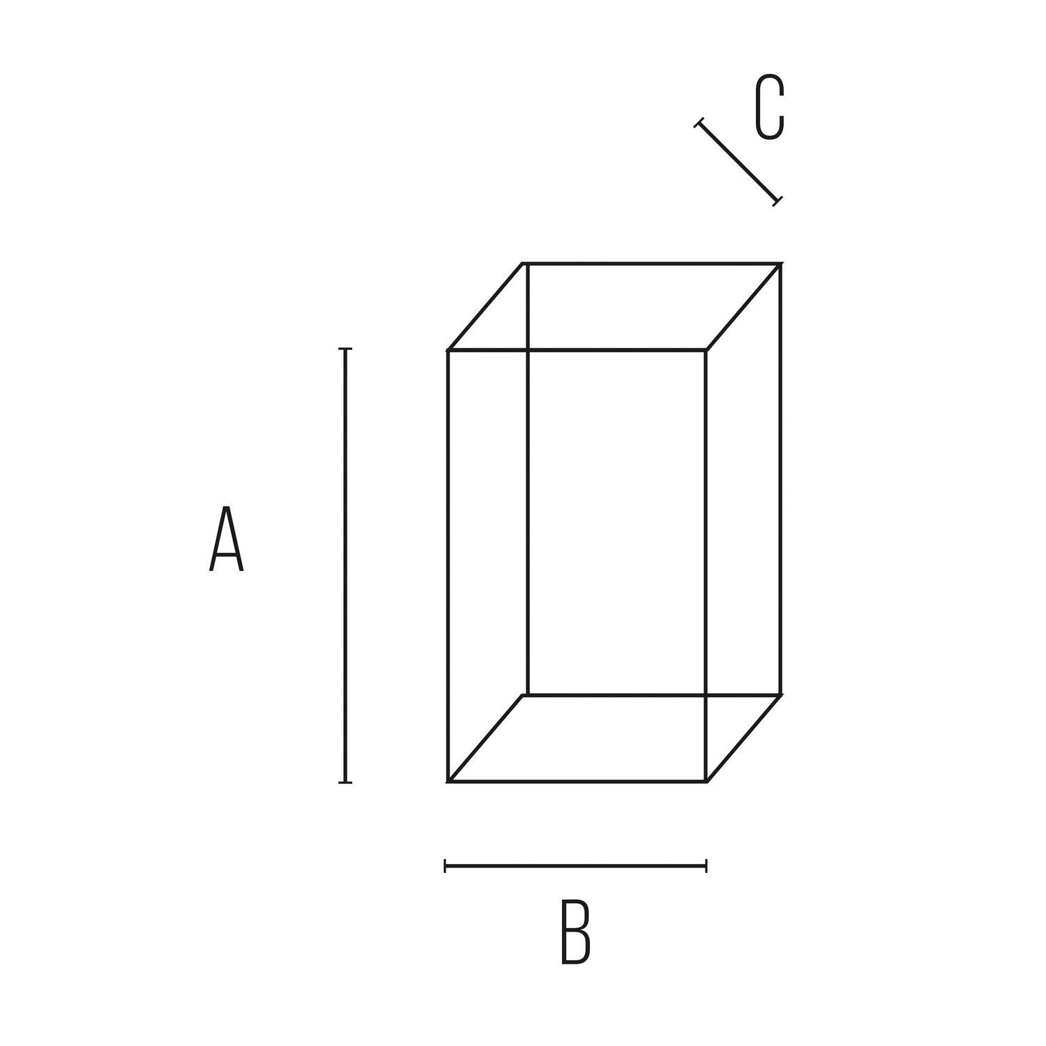 Lanterna da parete colore antracite mod. Leon