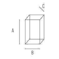 Lanterna da parete colore antracite mod. Leon