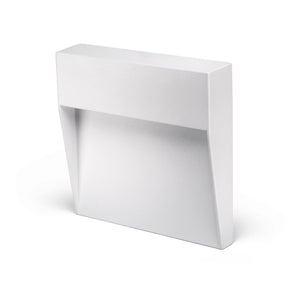 Segnapasso led da parete colore bianco mod. Bilbao 3