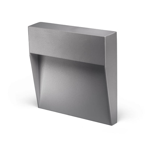 Segnapasso led da parete colore grigio marina mod. Bilbao 3