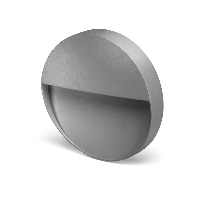 Segnapasso led da parete colore grigio marina mod. Bilbao 3 5