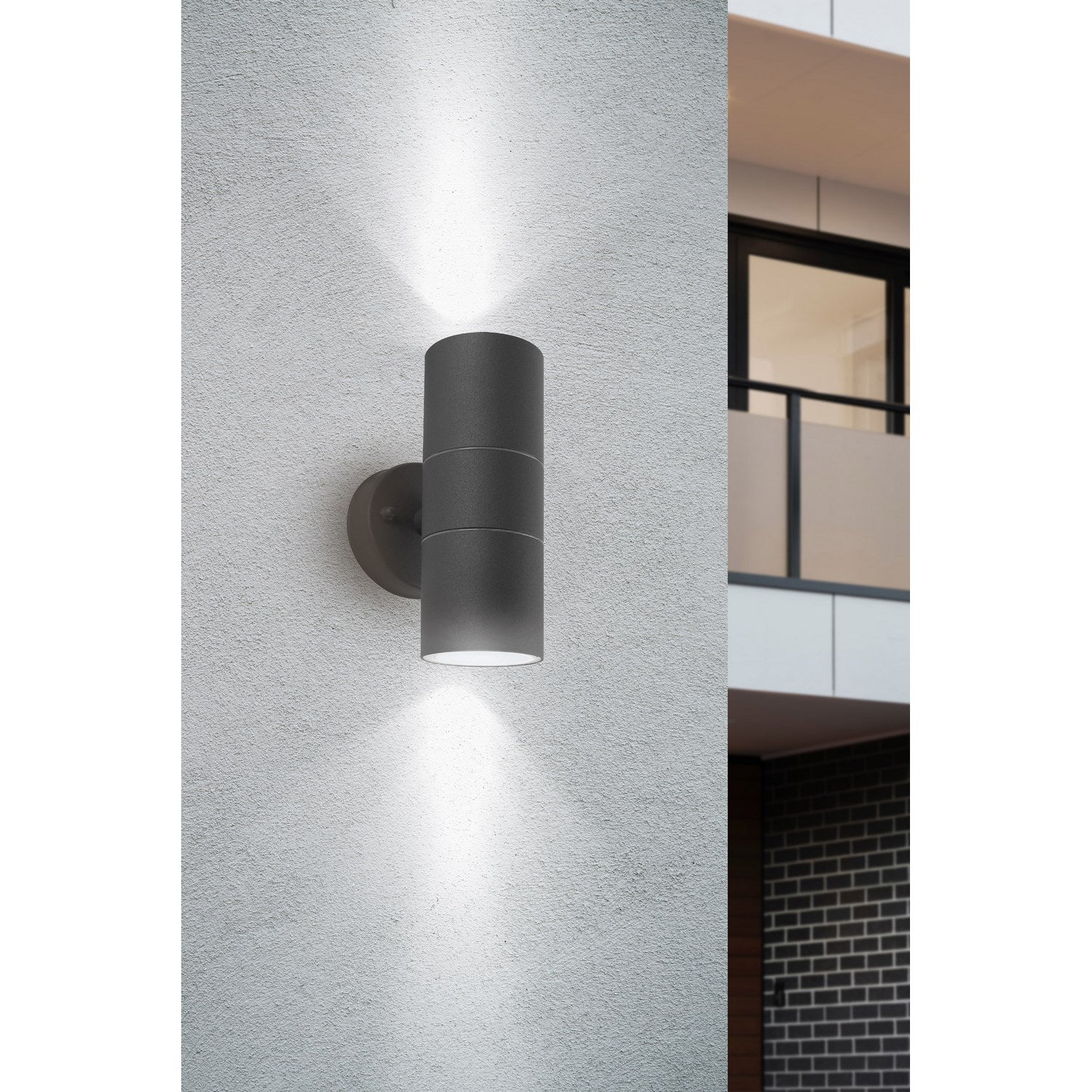 Applique led da parete colore antracite mod. Granada