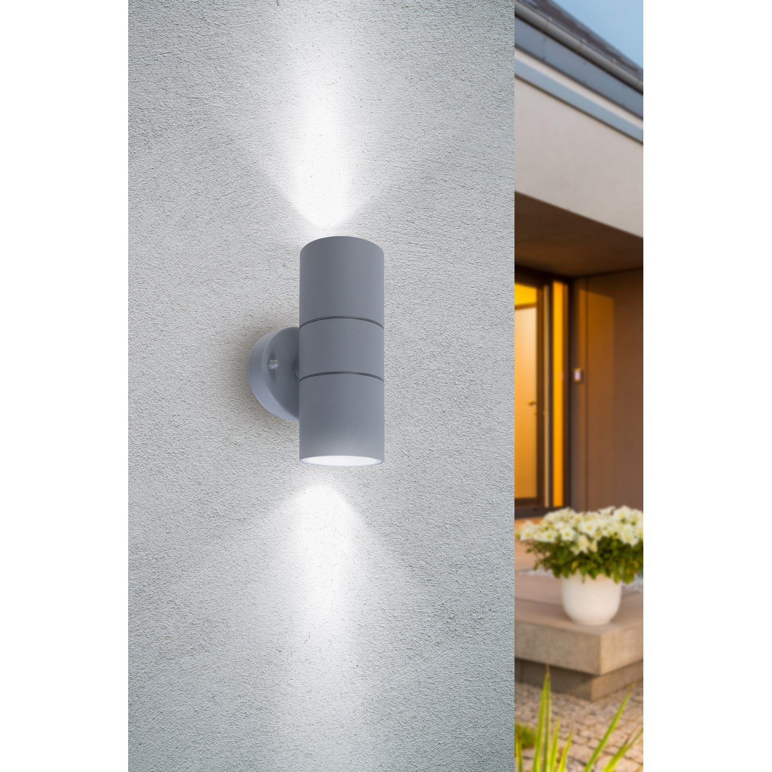 Applique led da parete colore grigio marina mod. Granada