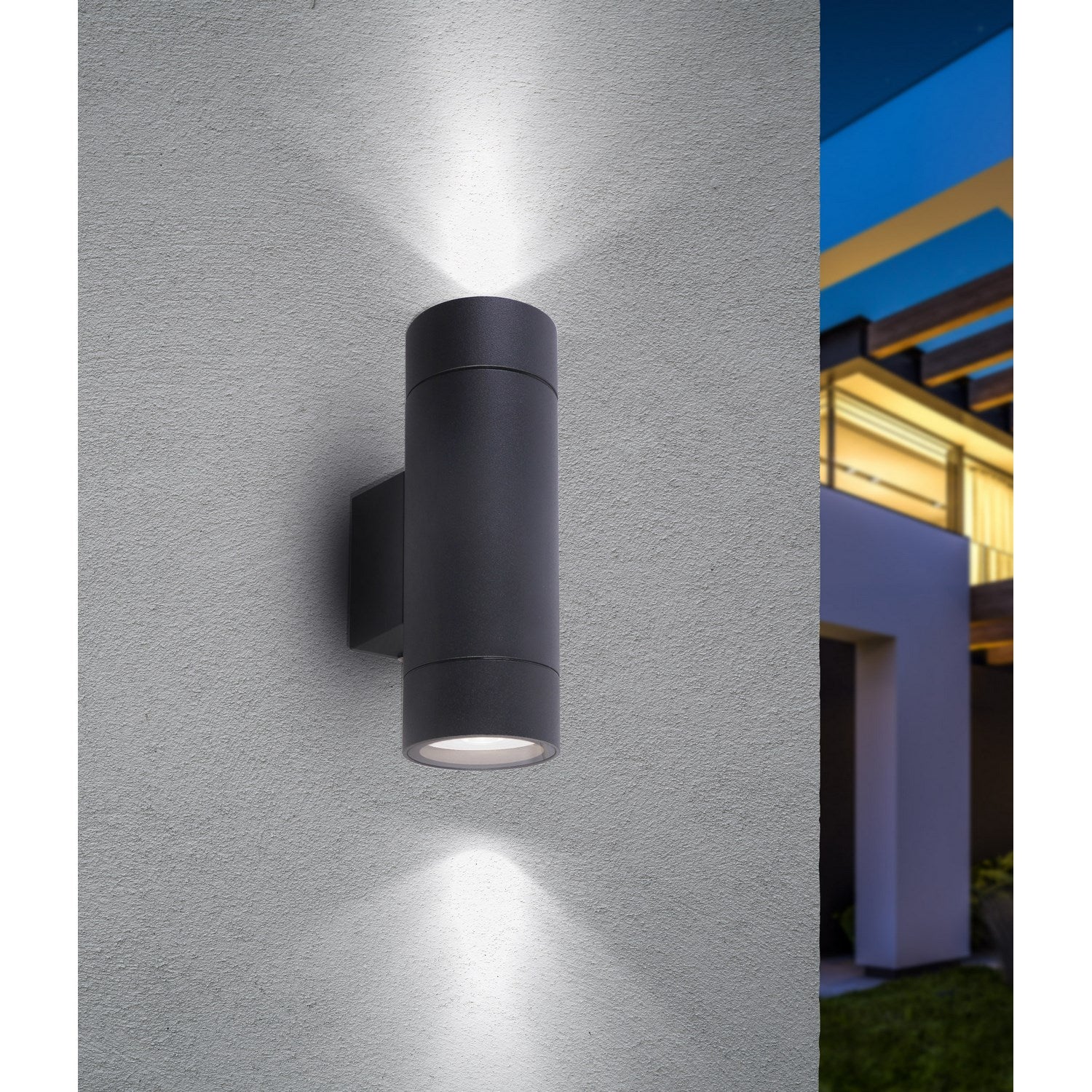 Applique led da parete colore antracite mod. Granada 2