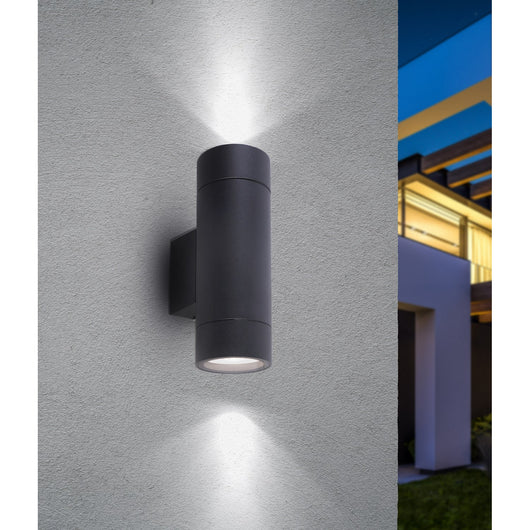 Applique led da parete colore antracite mod. Granada 2