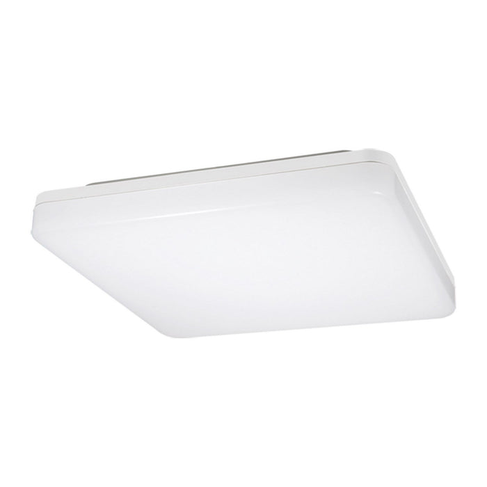 Plafoniera da parete o da soffitto colore bianca mod. Erika square