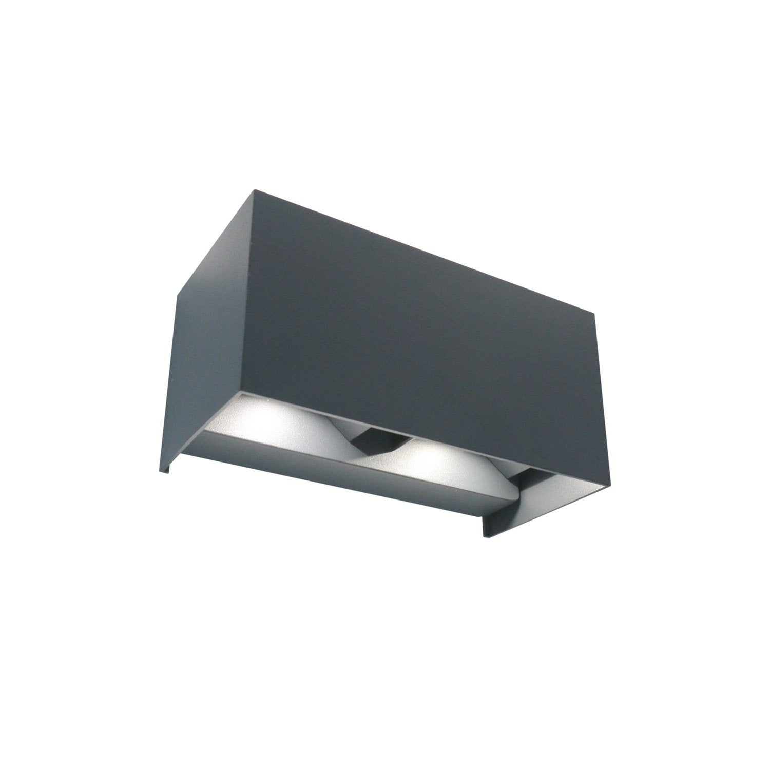 Applique led da parete colore antracite mod. Marbella