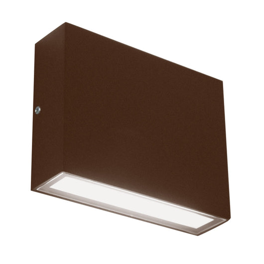 Applique led da parete colore corten mod. Madrid