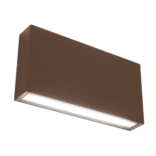 Applique led da parete colore corten mod. Madrid