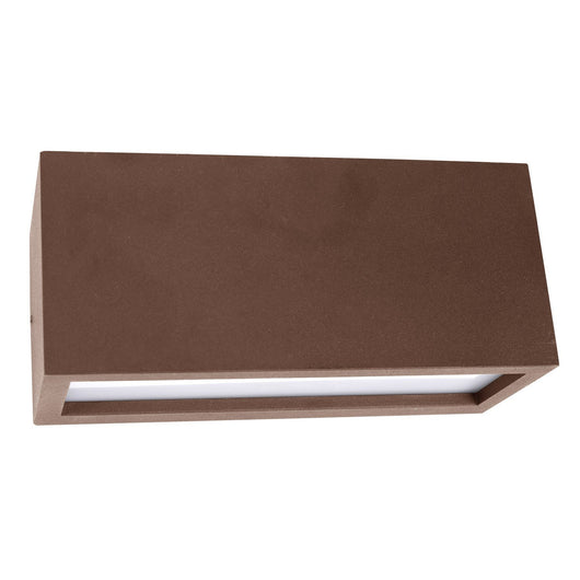 Applique led da parete colore corten mod. Vigo