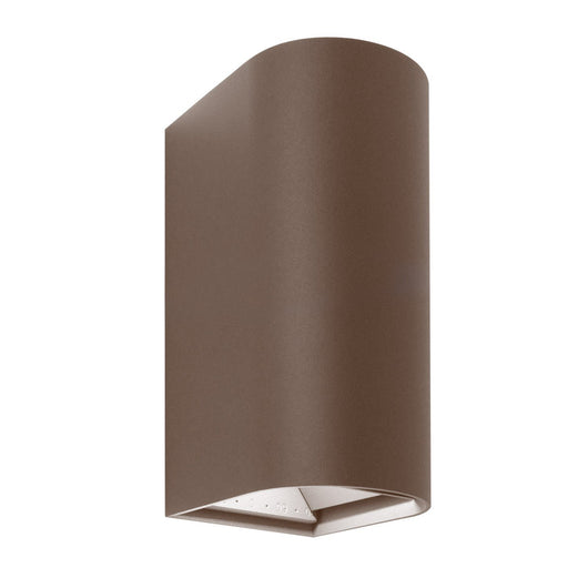 Applique led da parete colore corten mod. Cordova