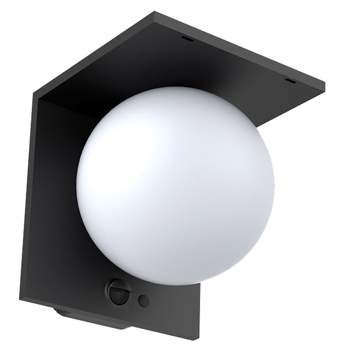 Applique led da parete colore nero mod. Moon