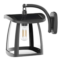 Applique led da parete colore nero mod. Yucca