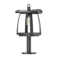 Paletto da giardino led colore nero mod. Yucca