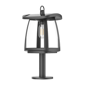 Paletto da giardino led colore nero mod. Yucca