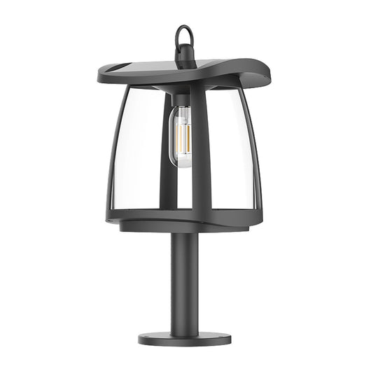 Paletto da giardino led colore nero mod. Yucca