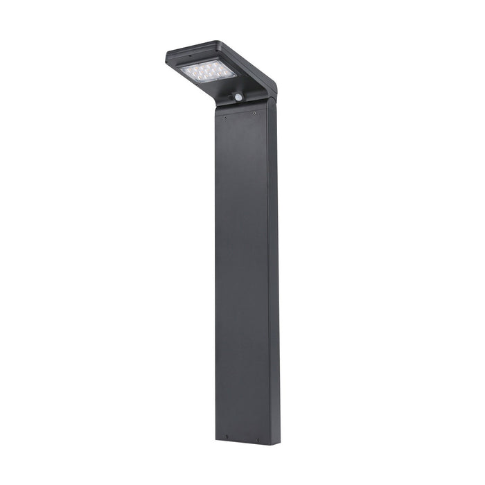 Paletto da giardino led colore nero mod. Yuma