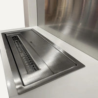 Camino a bioetanolo biocamino da parete VIENNA Bianco L65 x H75 x P23