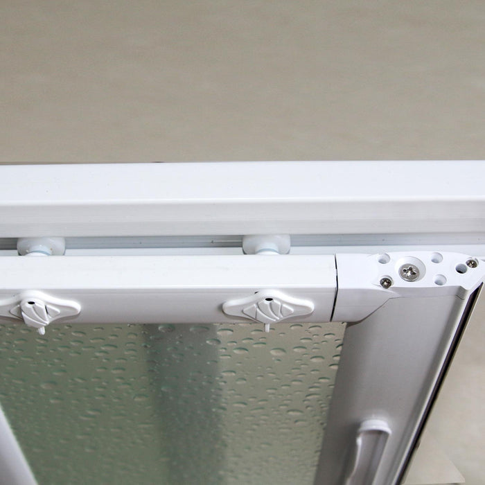 Porta doccia 110 CM in Acrilico mod. Mercurio con apertura laterale