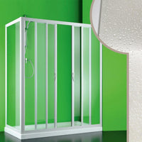 Box Doccia 70x120 CM in Acrilico mod. Mercurio 2 con apertura centrale